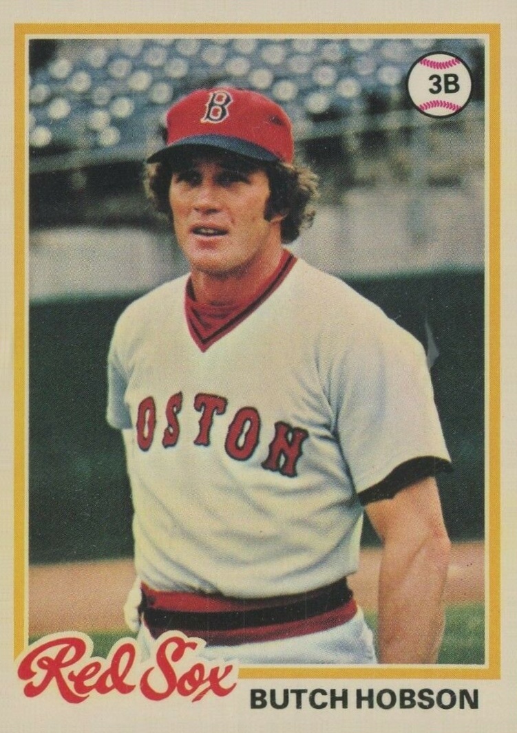 1978 O-Pee-Chee Butch Hobson #187 Baseball Card