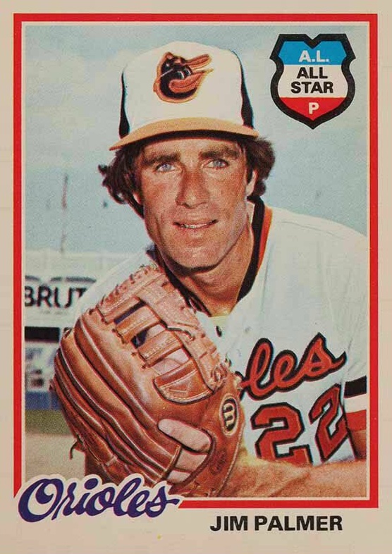 1978 O-Pee-Chee Jim Palmer #179 Baseball Card