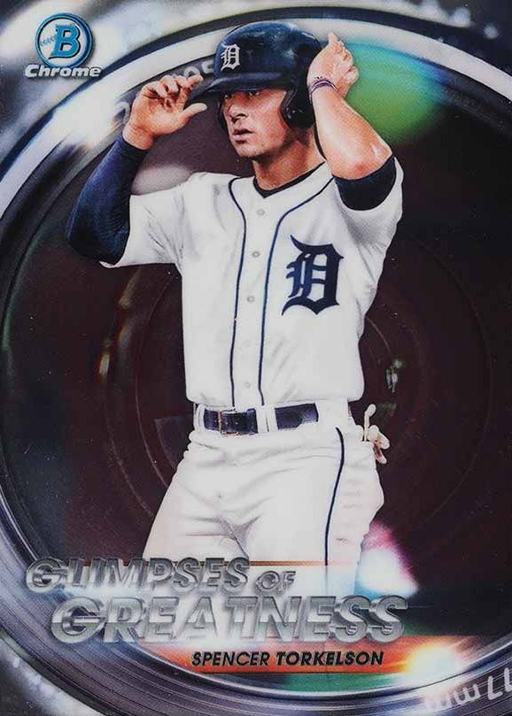 2020 Bowman Draft Glimpses of Greatness Spencer Torkelson #GOGST Baseball Card