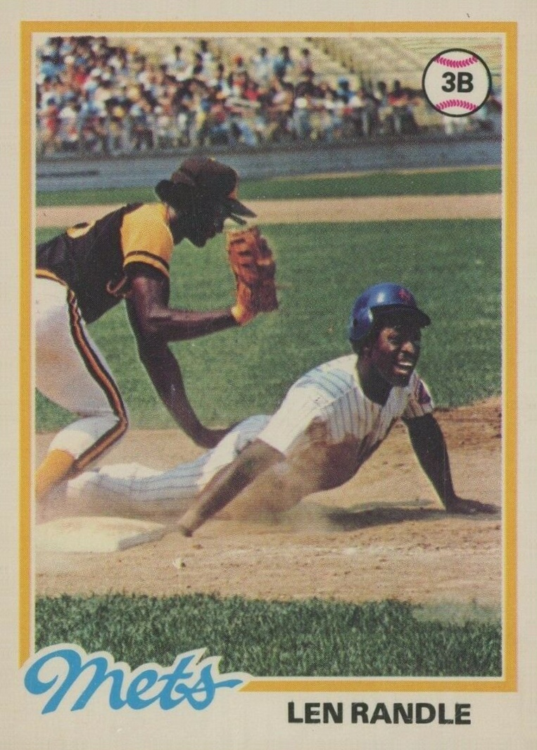 1978 O-Pee-Chee Len Randle #132 Baseball Card