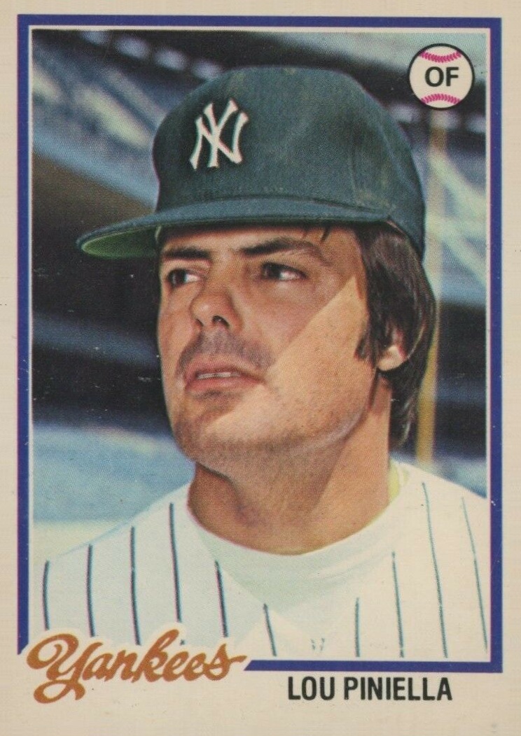 1978 O-Pee-Chee Lou Piniella #82 Baseball Card