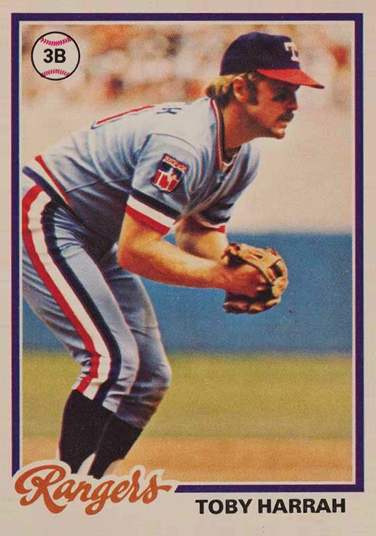 1978 O-Pee-Chee Toby Harrah #74 Baseball Card