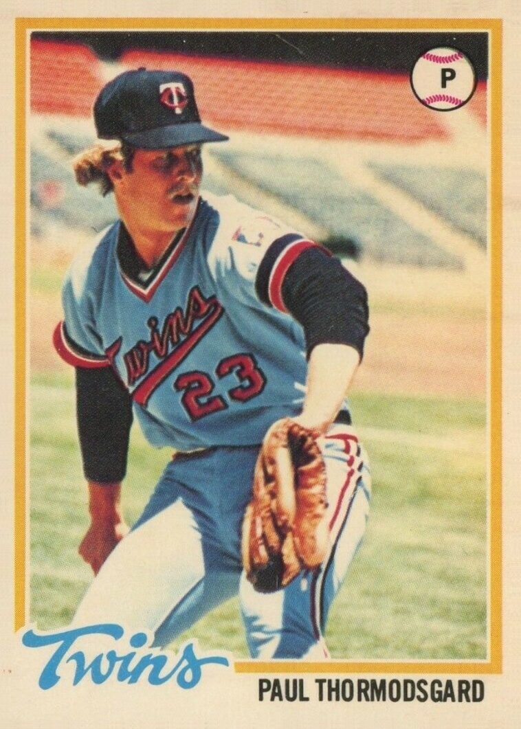 1978 O-Pee-Chee Paul Thormodsgard #73 Baseball Card