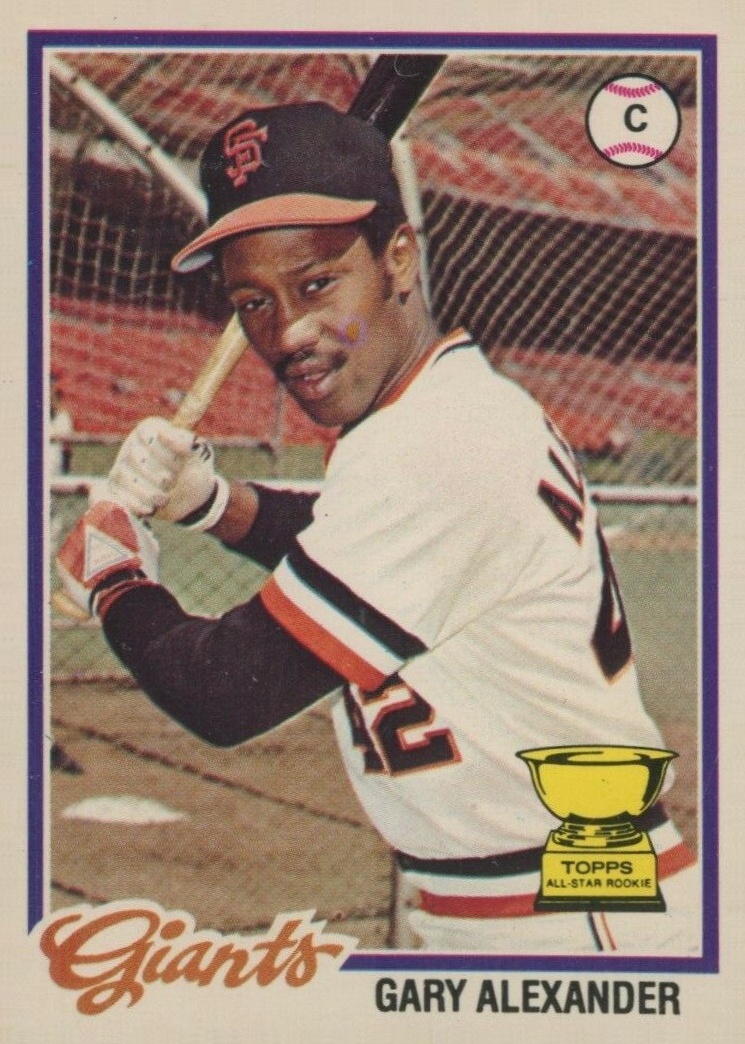 1978 O-Pee-Chee Gary Alexander #72 Baseball Card