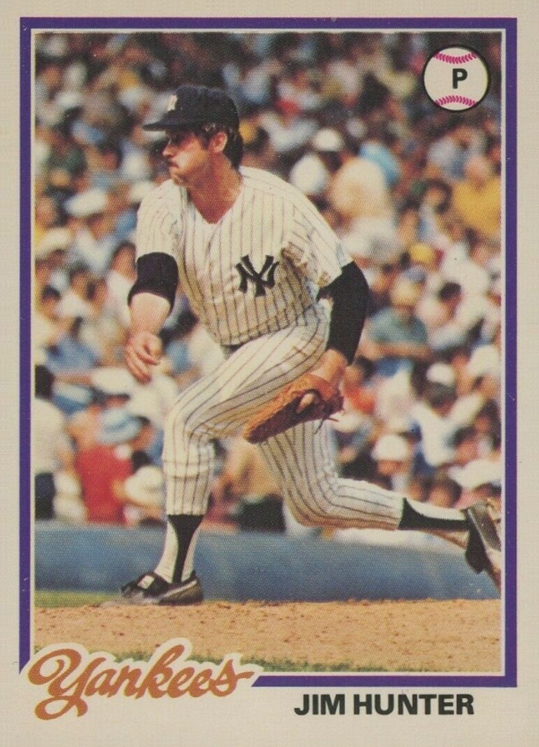 1978 O-Pee-Chee Jim Hunter #69 Baseball Card