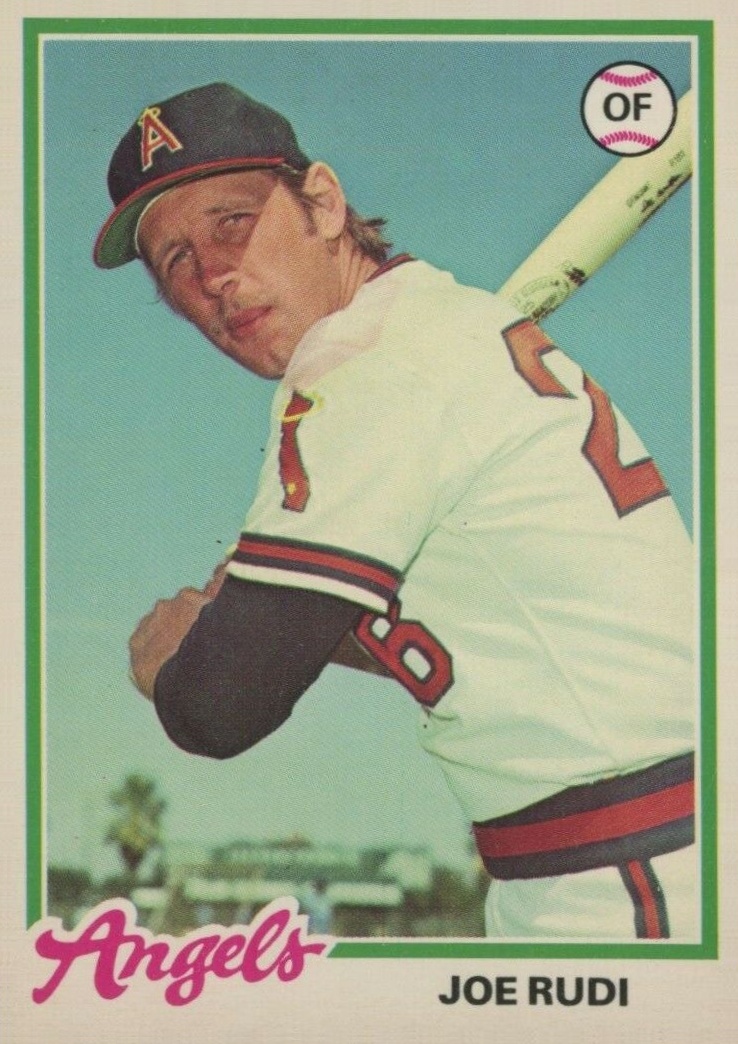 1978 O-Pee-Chee Joe Rudi #28 Baseball Card