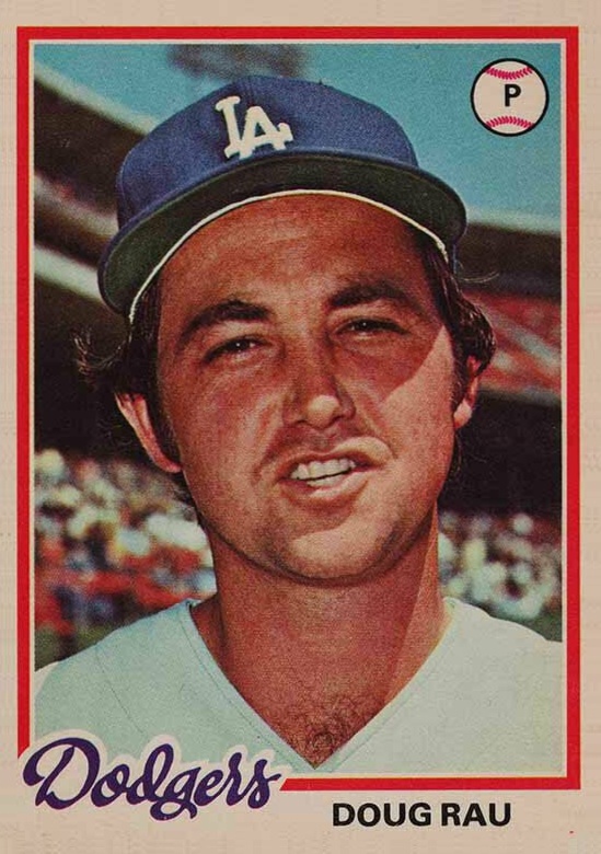 1978 O-Pee-Chee Doug Rau #24 Baseball Card