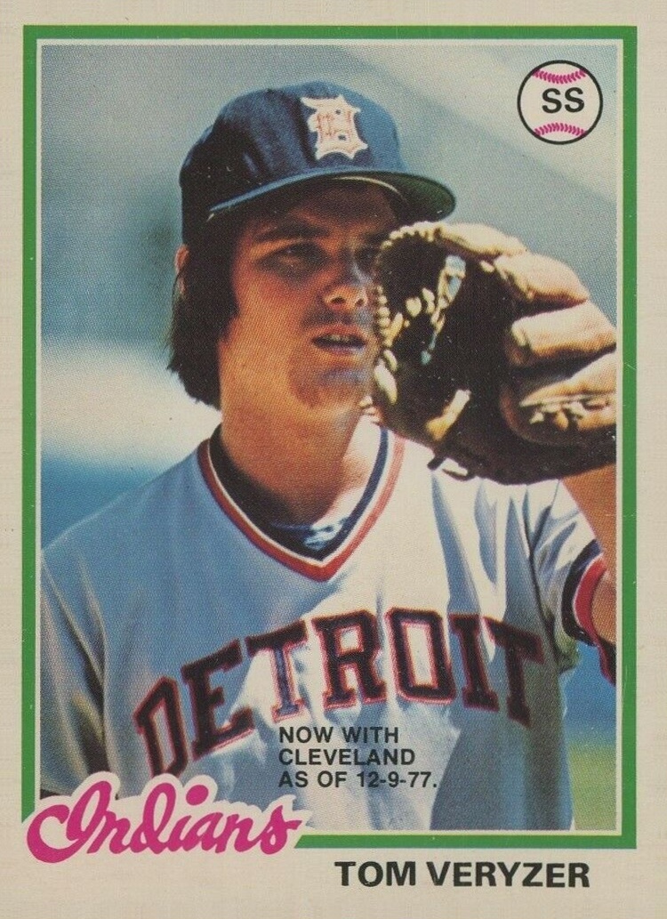 1978 O-Pee-Chee Tom Veryzer #14 Baseball Card
