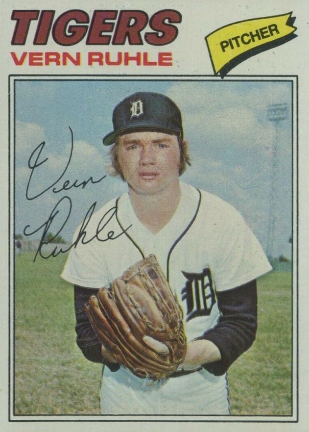 1977 Topps Vern Ruhle #311 Baseball Card