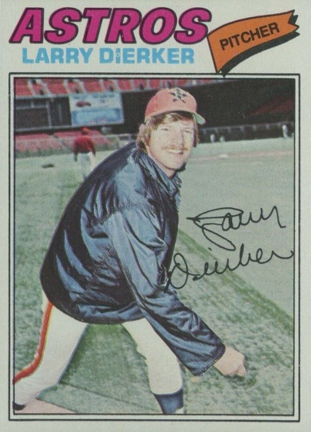 1977 Topps Larry Dierker #350 Baseball Card