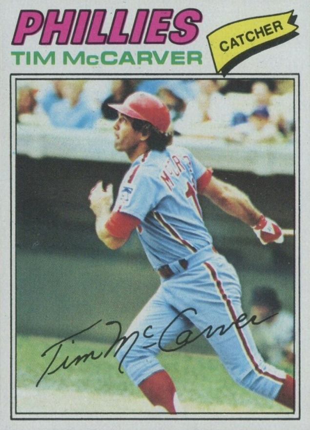 1977 Topps Tim McCarver #357 Baseball Card