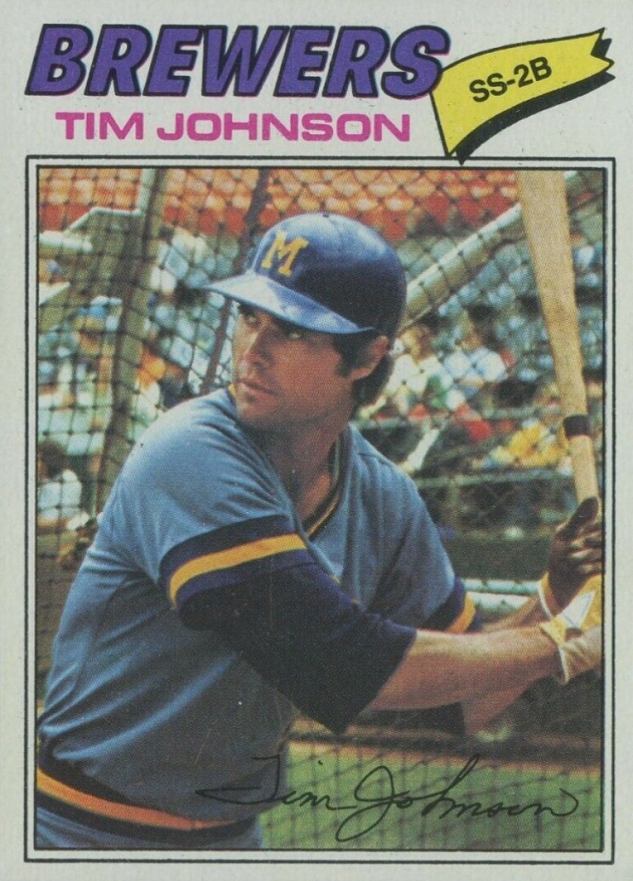 1977 Topps Tim Johnson #406 Baseball Card