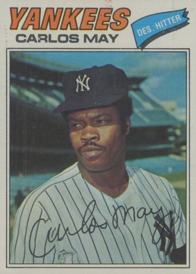 1977 Topps Carlos May #568 Baseball Card