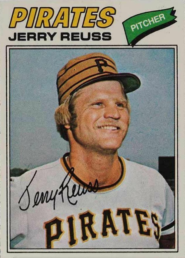 1977 Topps Jerry Reuss #645 Baseball Card