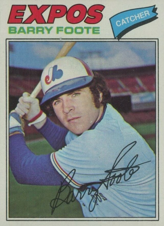 1977 Topps Barry Foote #612 Baseball Card