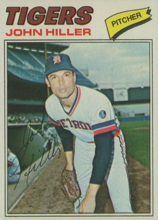 1977 Topps John Hiller #595 Baseball Card