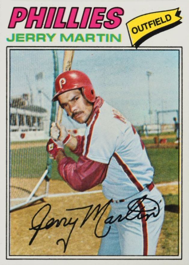 1977 Topps Jerry Martin #596 Baseball Card