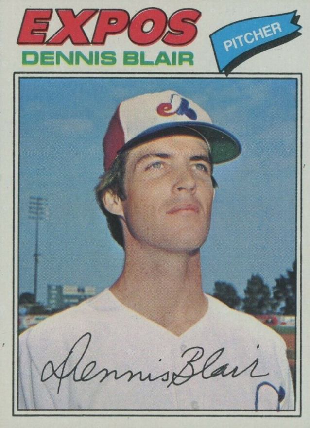1977 Topps Dennis Blair #593 Baseball Card