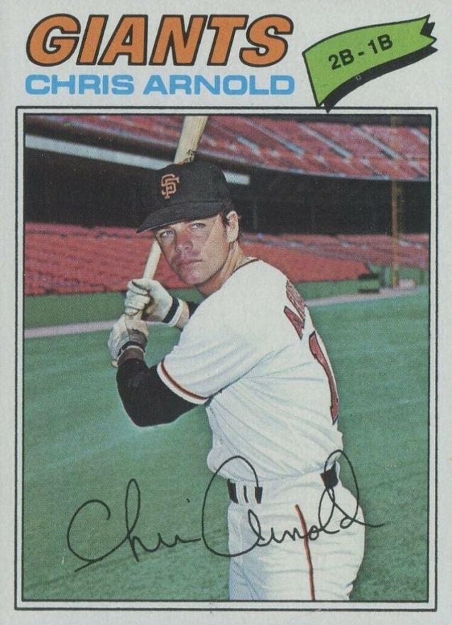 1977 Topps Chris Arnold #591 Baseball Card