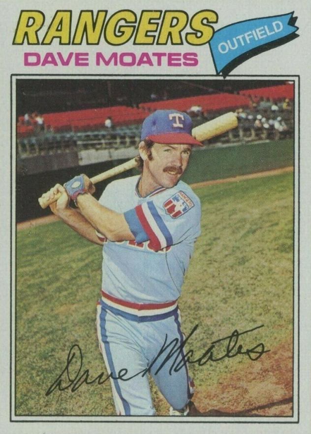 1977 Topps Dave Moates #588 Baseball Card