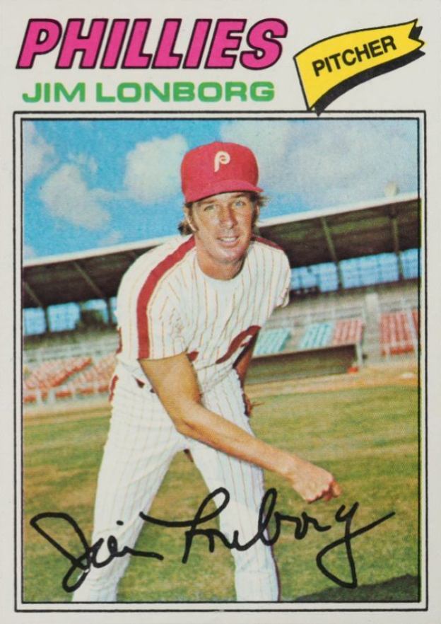 1977 Topps Jim Lonborg #569 Baseball Card