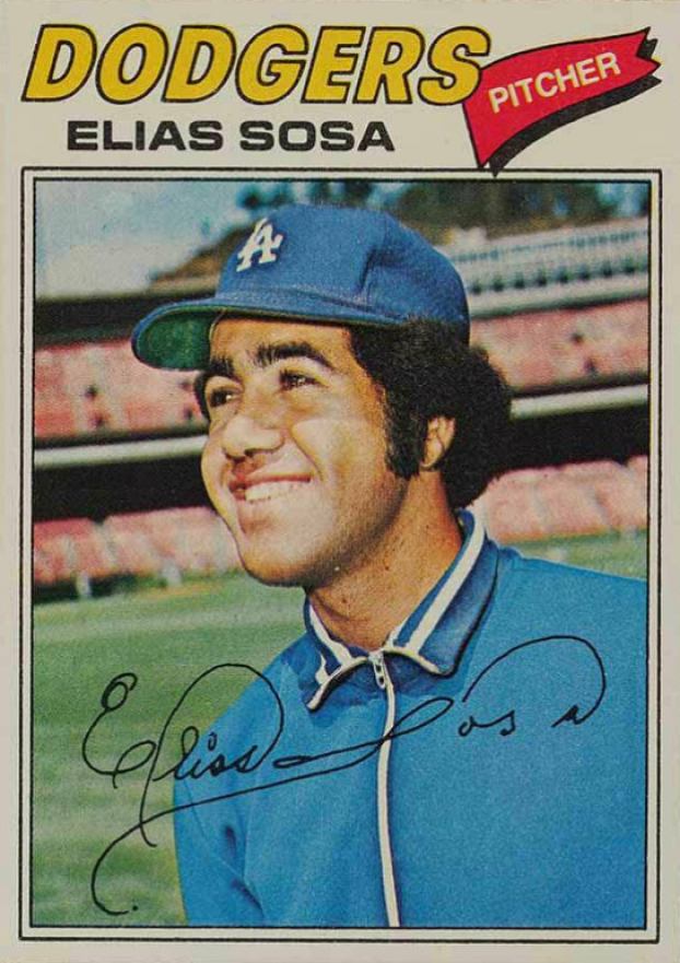 1977 Topps Elias Sosa #558 Baseball Card