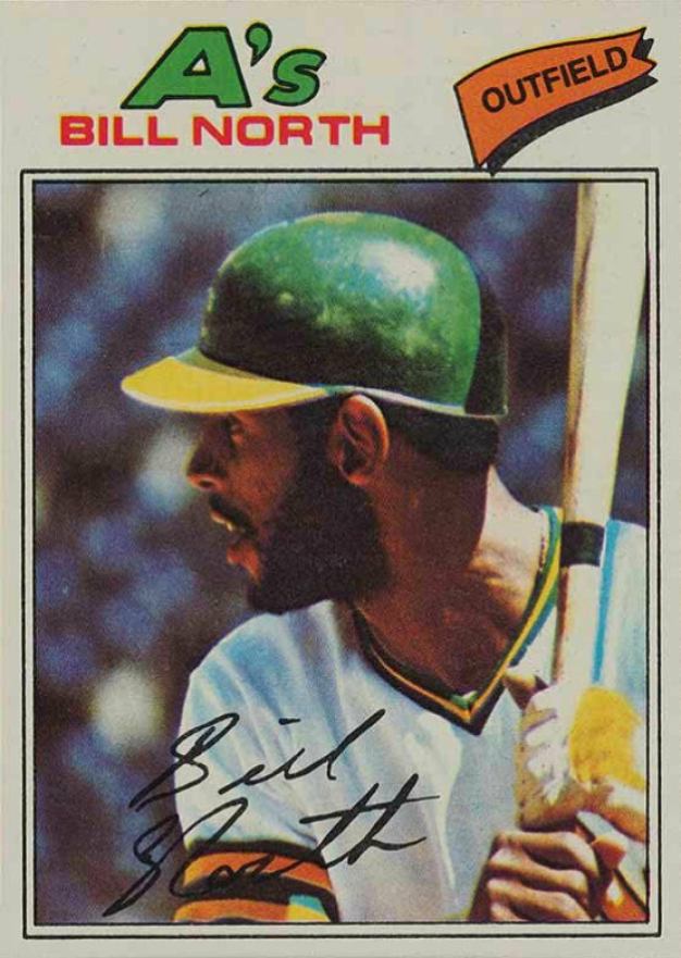 1977 Topps Bill North #551 Baseball Card