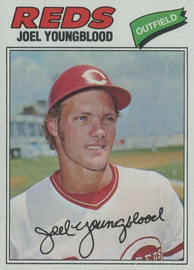 1977 Topps Joel Youngblood #548 Baseball Card