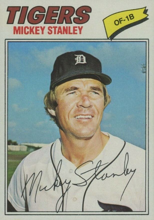 1977 Topps Mickey Stanley #533 Baseball Card