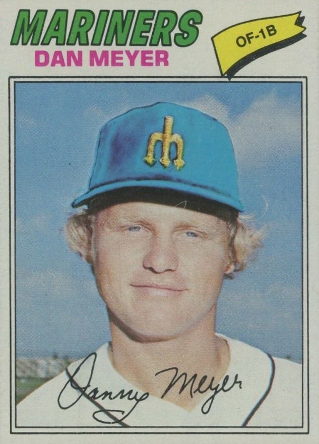 1977 Topps Dan Meyer #527 Baseball Card