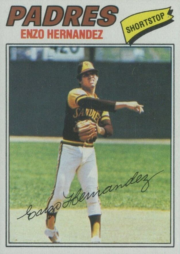 1977 Topps Enzo Hernandez #522 Baseball Card