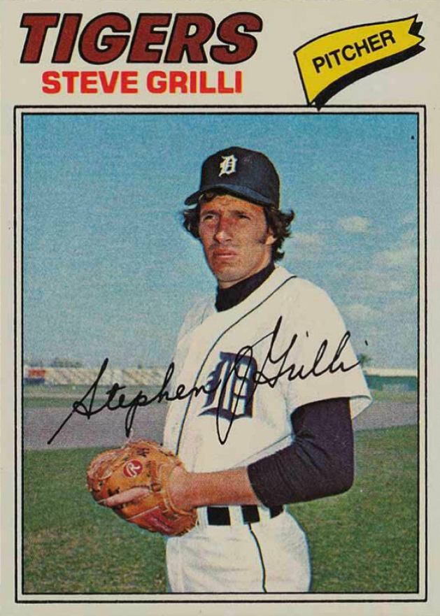 1977 Topps Steve Grilli #506 Baseball Card