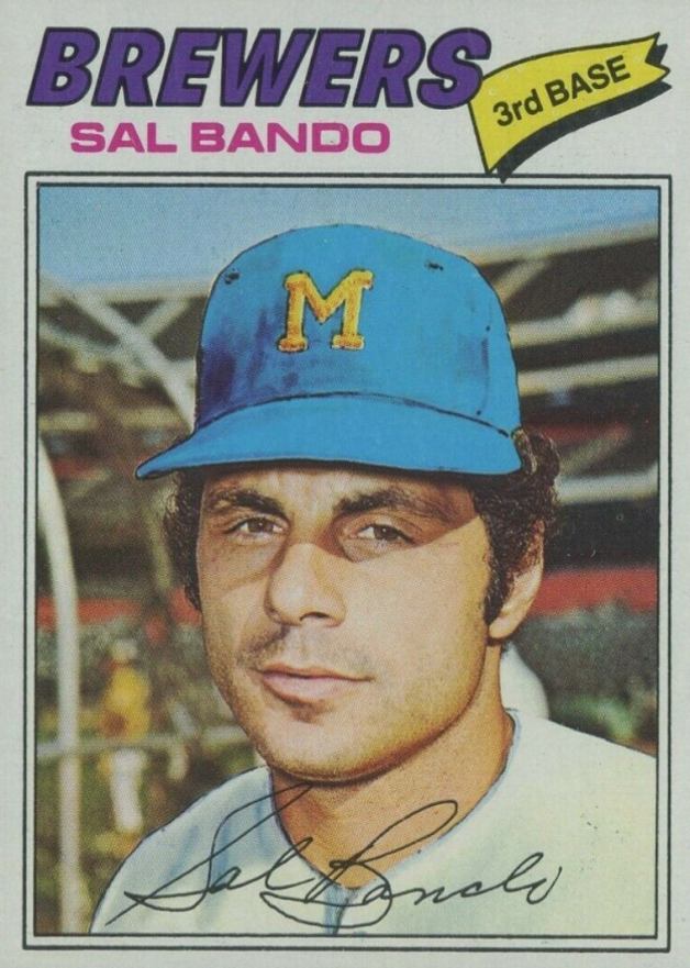 1977 Topps Sal Bando #498 Baseball Card