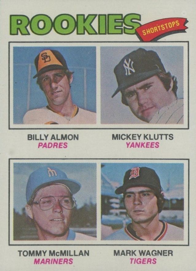 1977 Topps Rookie Shortstops #490 Baseball Card