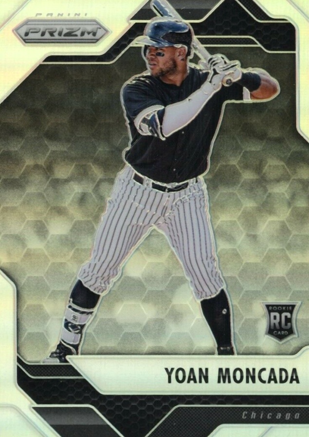 2017 Panini Chronicles Panini Prizm Yoan Moncada #3 Baseball Card