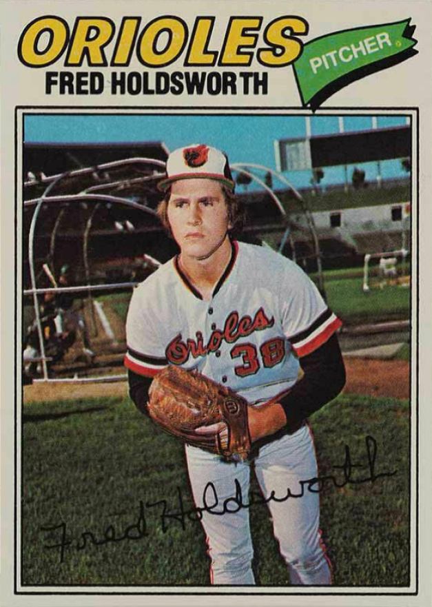 1977 Topps Fred Holdsworth #466 Baseball Card