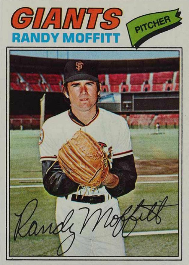 1977 Topps Randy Moffitt #464 Baseball Card