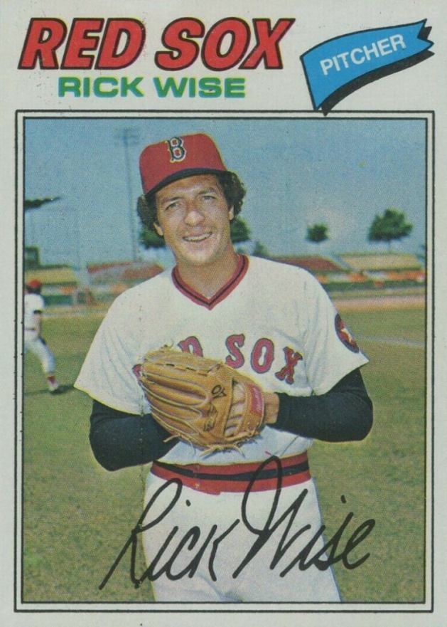 1977 Topps Rick Wise #455 Baseball Card