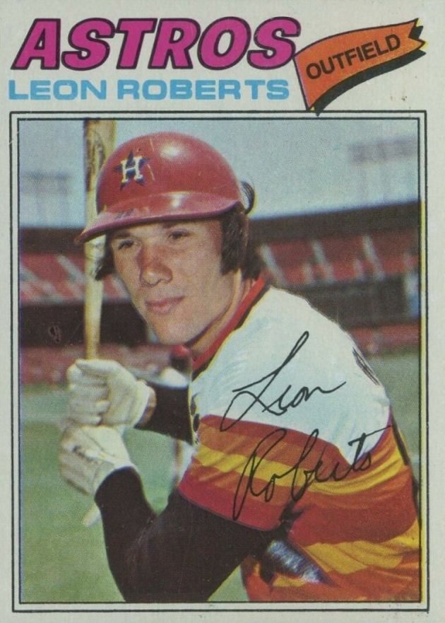 1977 Topps Leon Roberts #456 Baseball Card