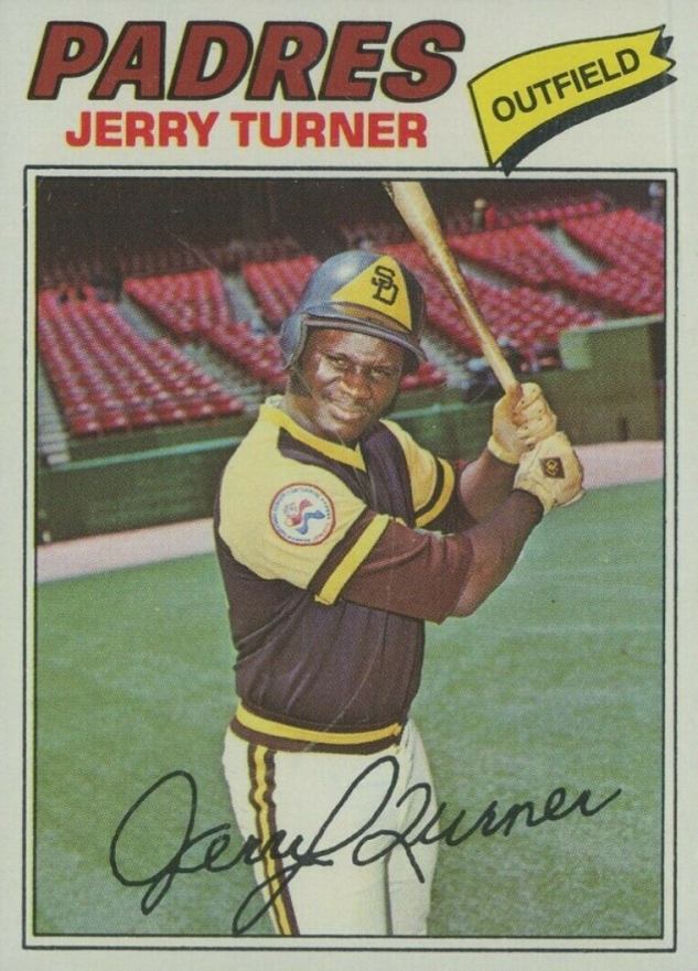 1977 Topps Jerry Turner #447 Baseball Card
