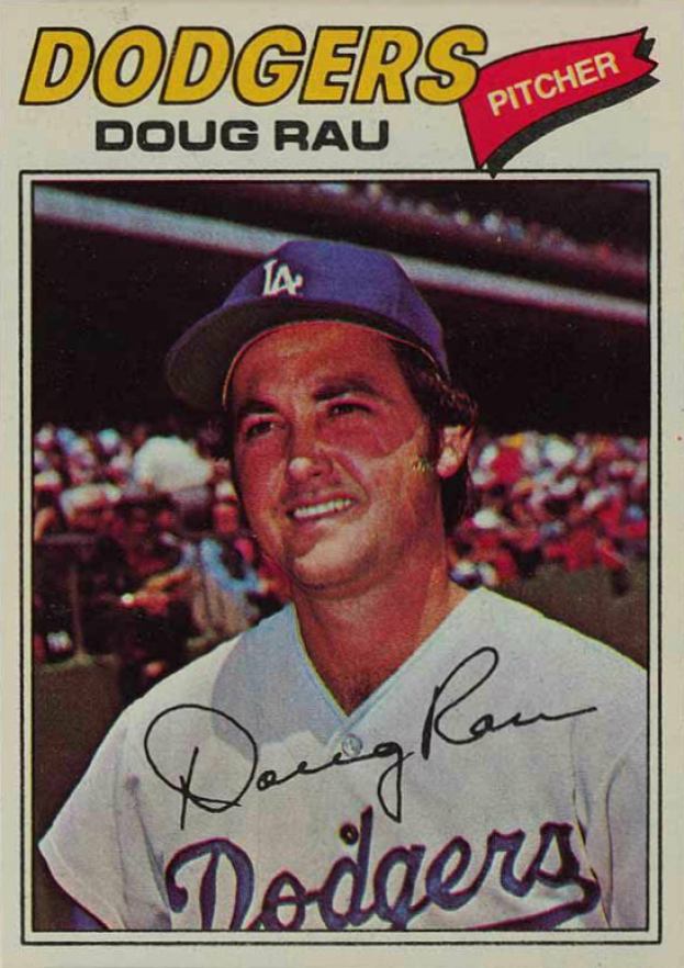 1977 Topps Doug Rau #421 Baseball Card