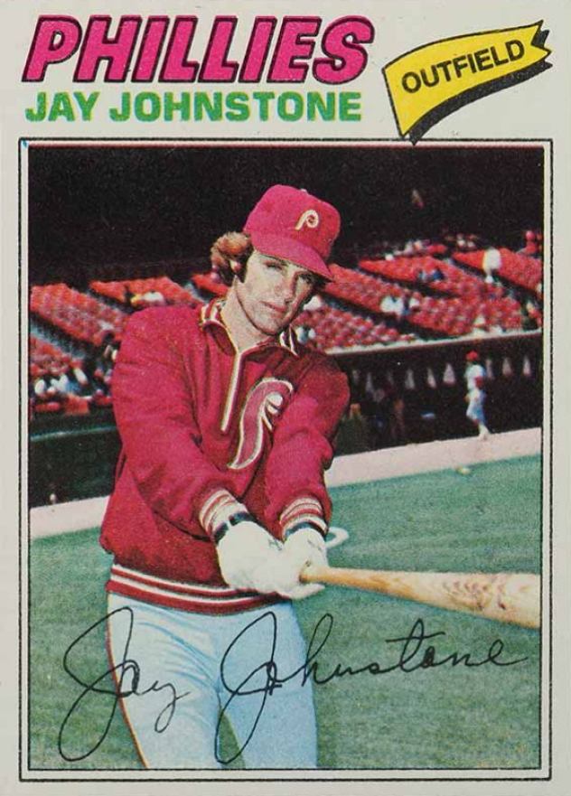 1977 Topps Jay Johnstone #415 Baseball Card