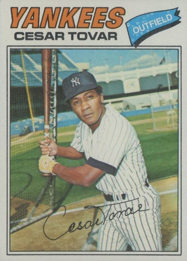 1977 Topps Cesar Tovar #408 Baseball Card