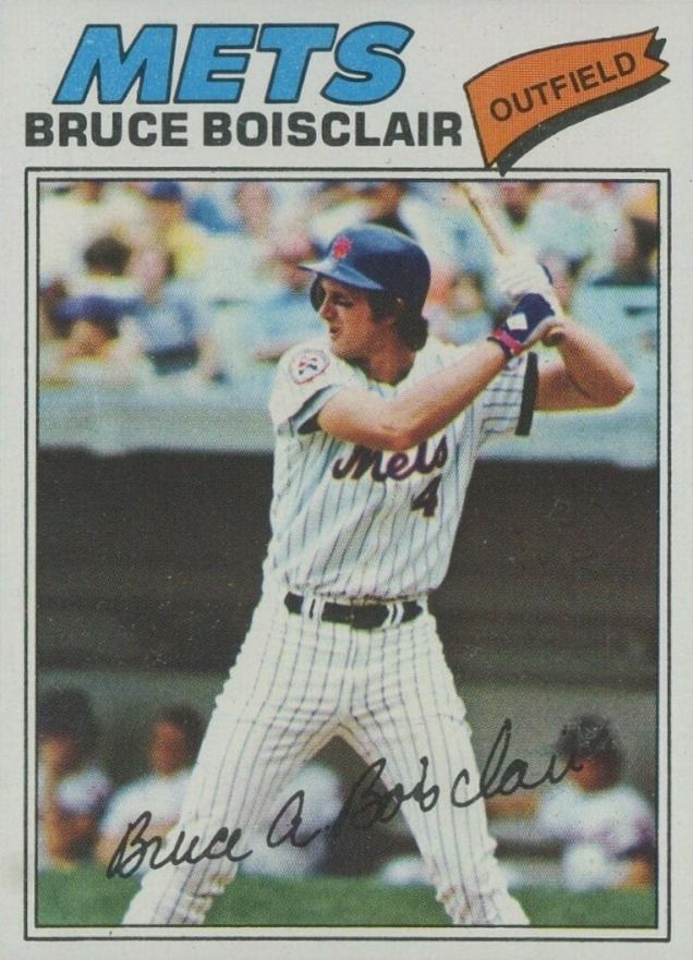 1977 Topps Bruce Boisclair #399 Baseball Card