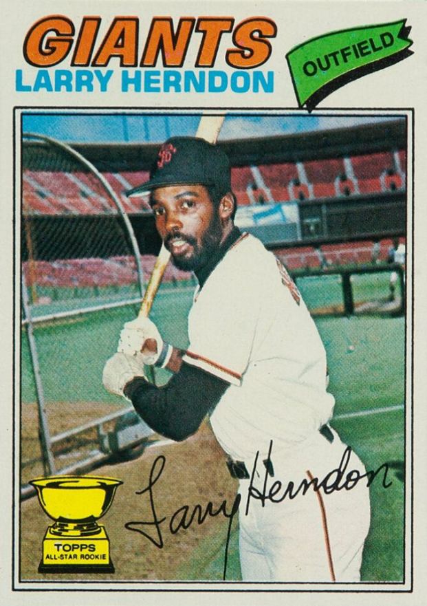 1977 Topps Larry Herndon #397 Baseball Card