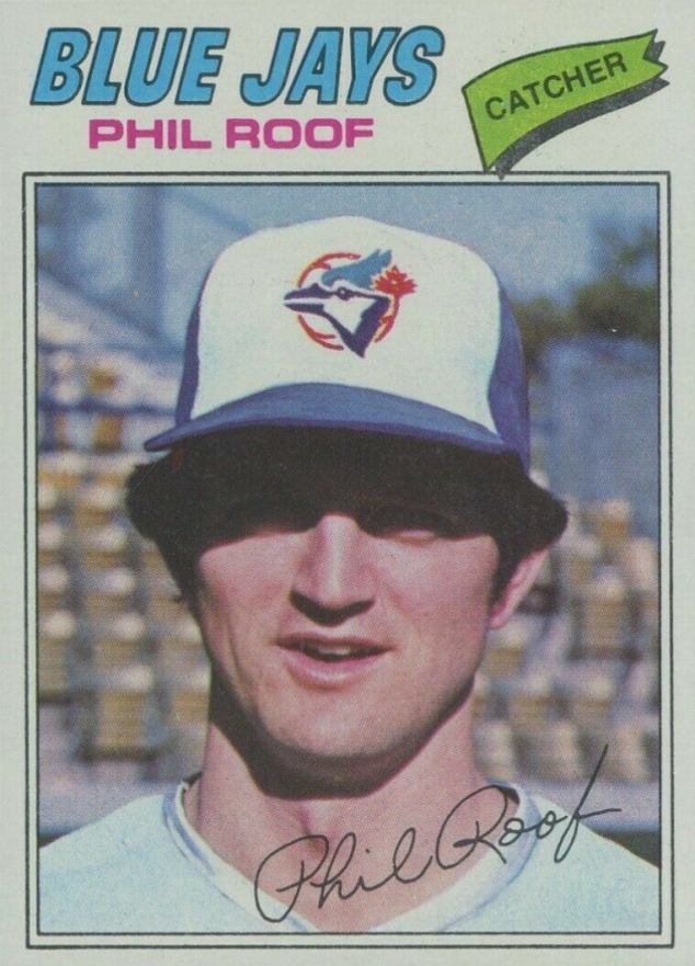 1977 Topps Phil Roof #392 Baseball Card