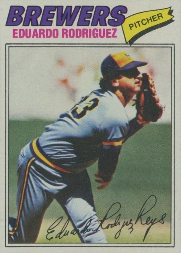 1977 Topps Eduardo Rodriguez #361 Baseball Card