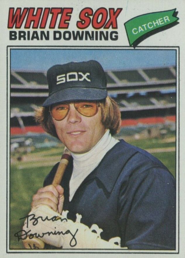 1977 Topps Brian Downing #344 Baseball Card