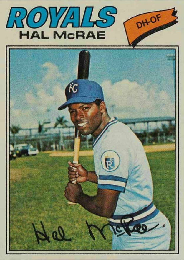 1977 Topps Hal McRae #340 Baseball Card
