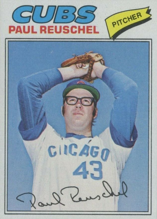 1977 Topps Paul Reuschel #333 Baseball Card